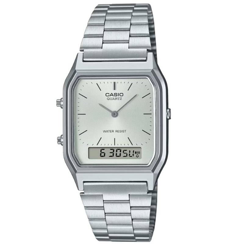 Casio Vintage Edgy AQ-230A-7AMQYES Colour Variation Unisexuhr von Casio