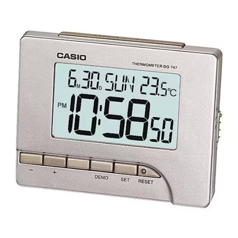 Black Friday Casio Wake Up DQ-747-8EF Wecker mit Thermometer und Displaybeleuchtung von Casio