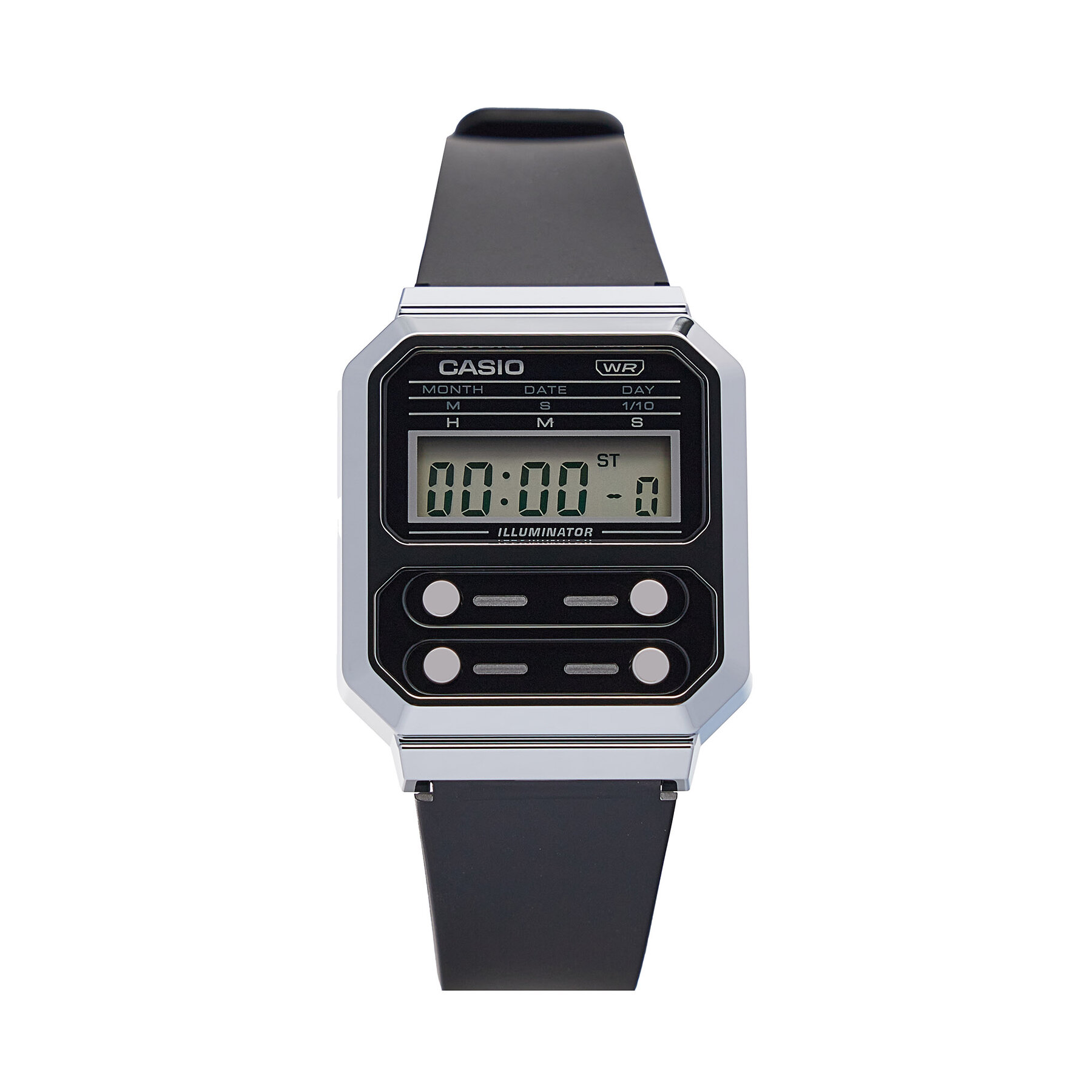 Uhr Casio A100WEF-1AEF Schwarz von Casio