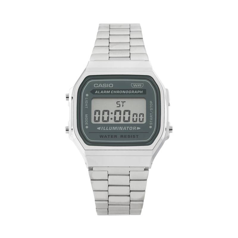 Uhr Casio A168WA-3AYES Silberfarben von Casio