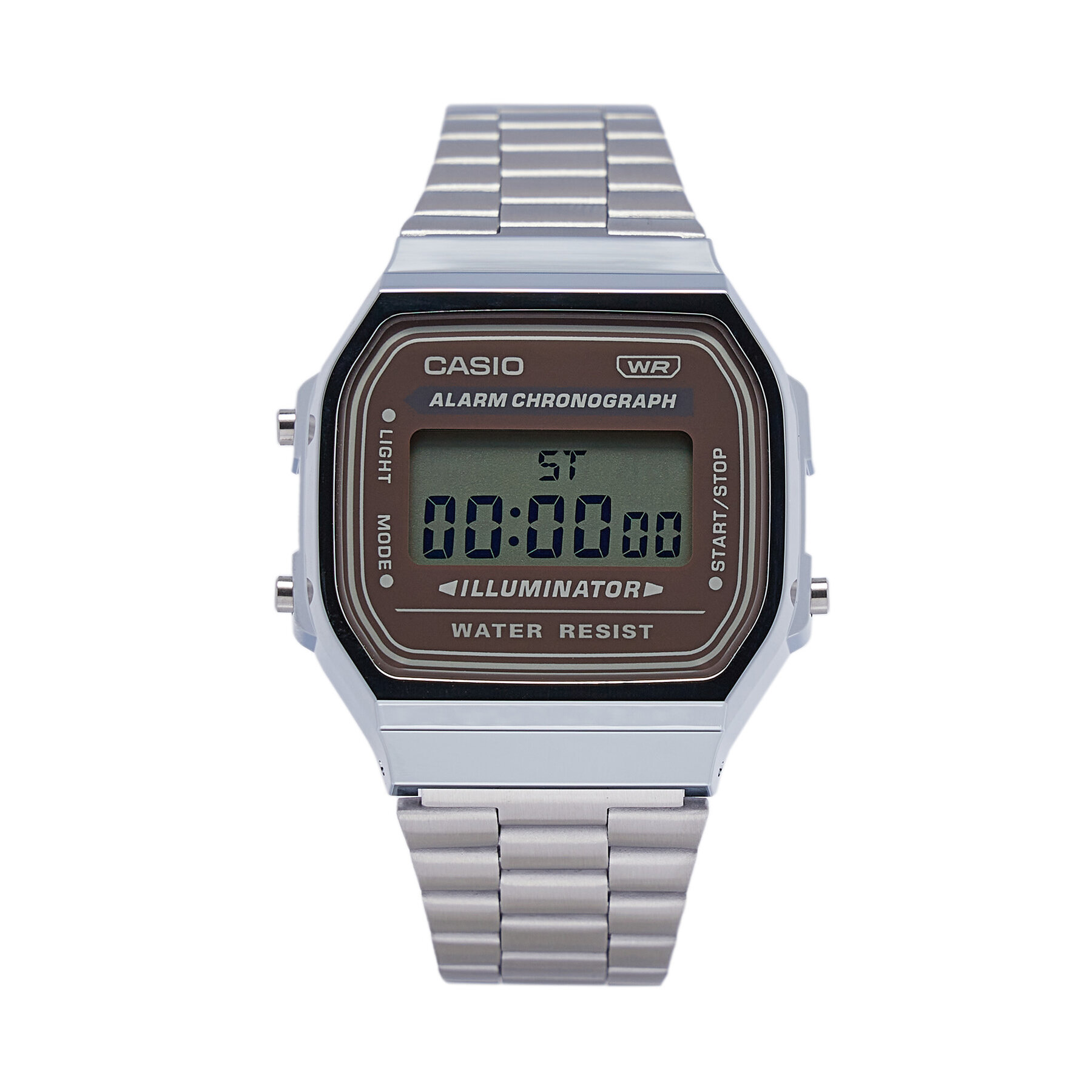 Uhr Casio A168WA-5AYES Silberfarben von Casio