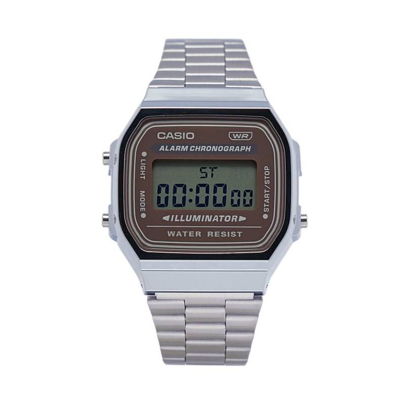 Uhr Casio A168WA-5AYES Silberfarben von Casio