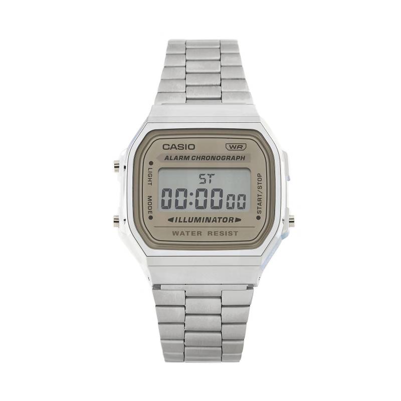 Uhr Casio A168WA-8AYES Silberfarben von Casio