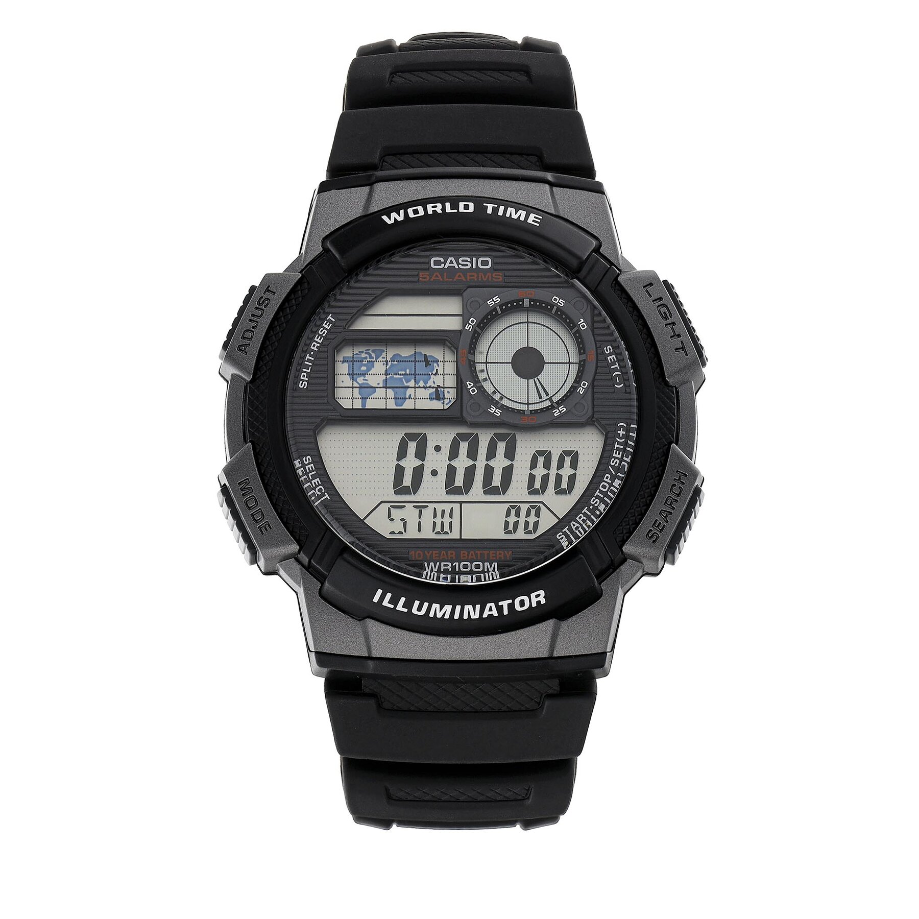 Uhr Casio AE-1000W-1BVEF Schwarz von Casio