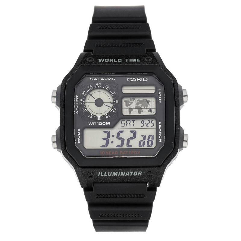 Uhr Casio AE-1200WH-1AVEF Schwarz von Casio