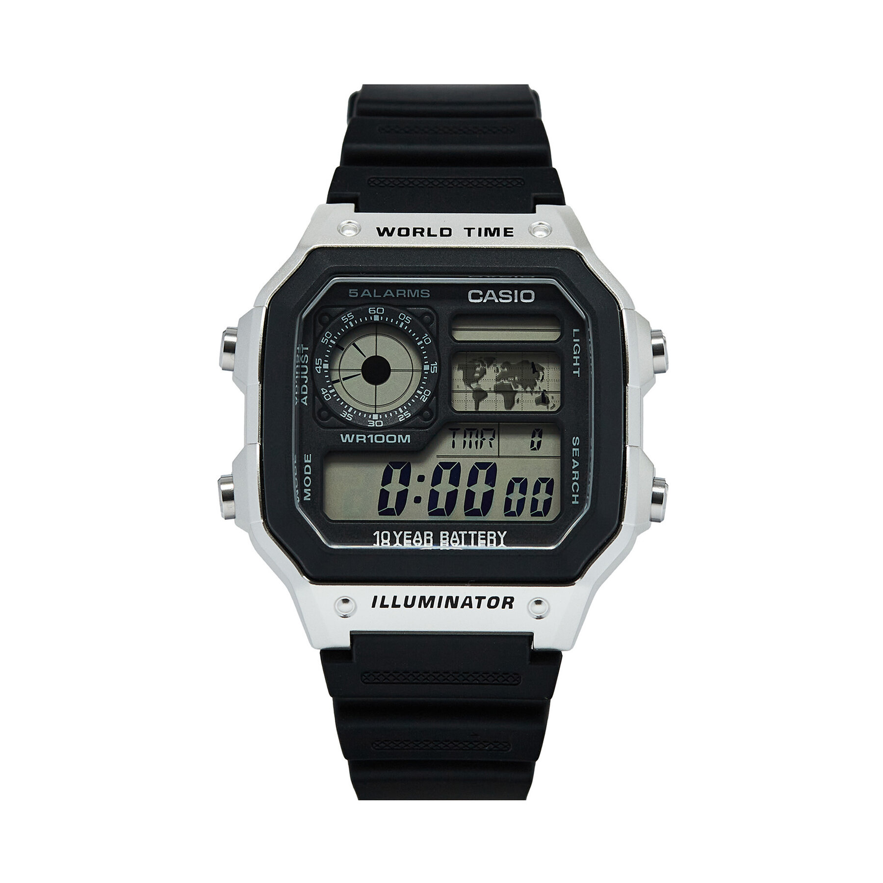 Uhr Casio AE-1200WH-1CVEF Schwarz von Casio