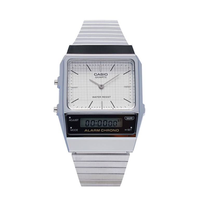 Uhr Casio AQ-800E-7AEF Silberfarben von Casio