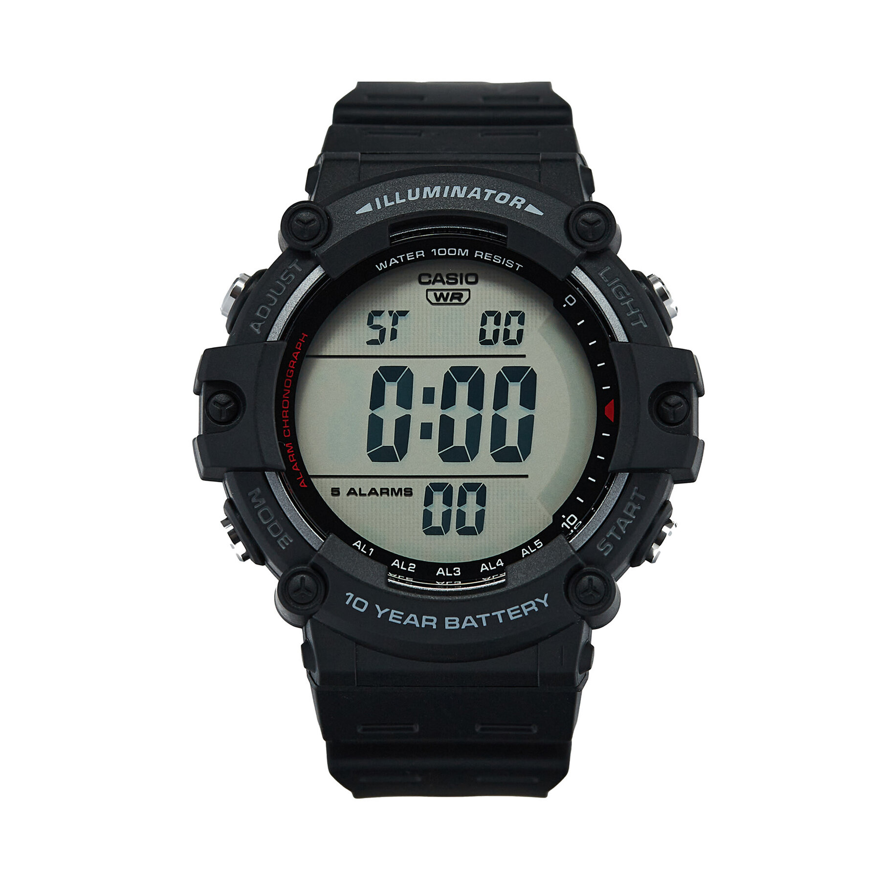 Uhr Casio Digital AE-1500WH-1AVEF Schwarz von Casio