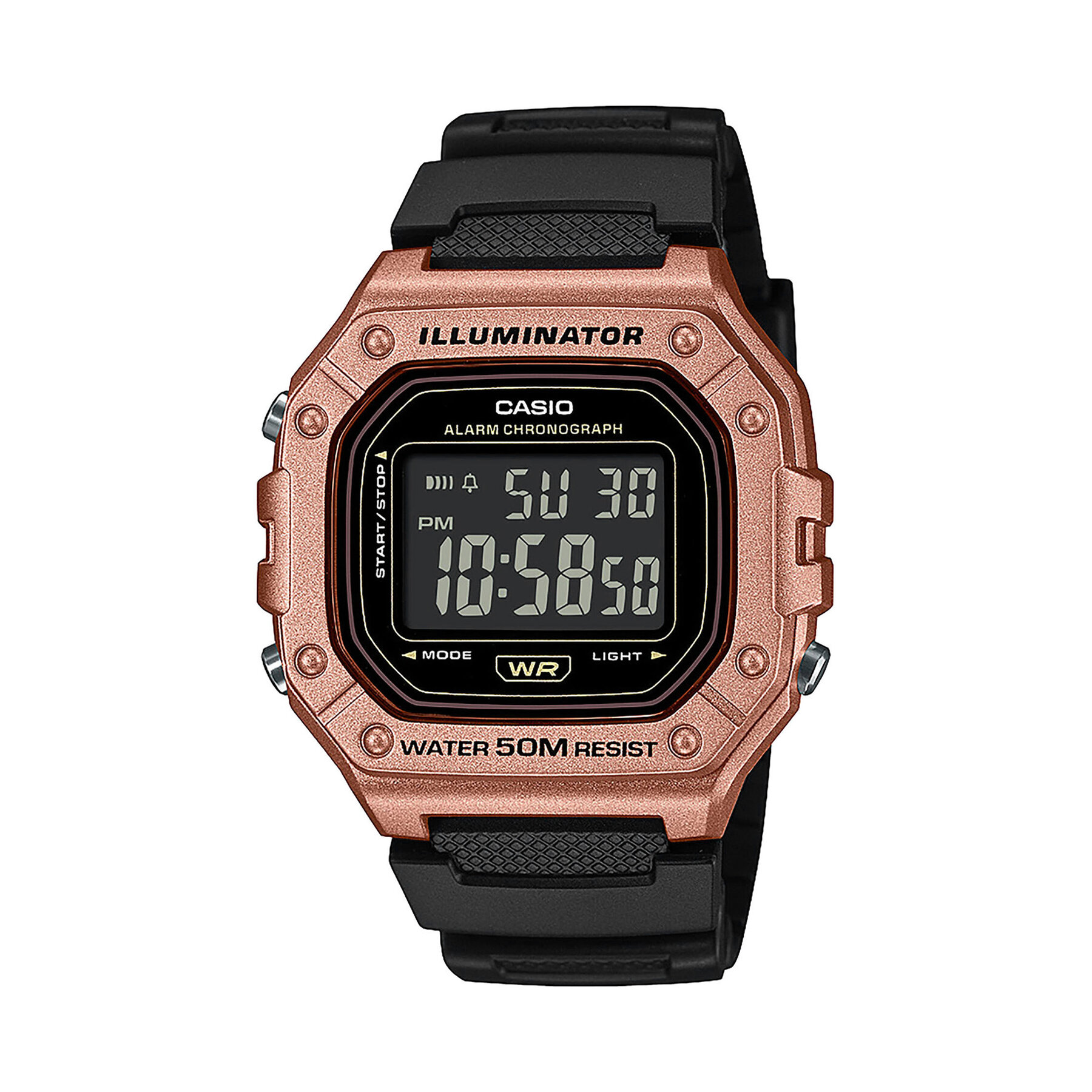 Uhr Casio Digital Chronograph W-218HM-5BVEF Schwarz Uhr Casio Digital Chronograph W-218HM-5BVEF Schwarz von Casio