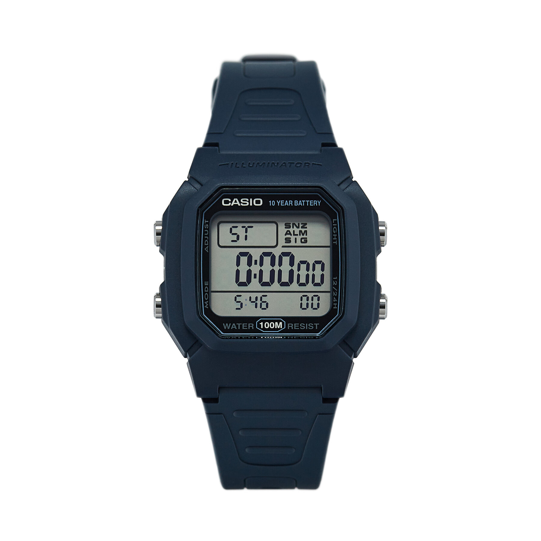 Uhr Casio Digital W-800H-2AVES Dunkelblau von Casio