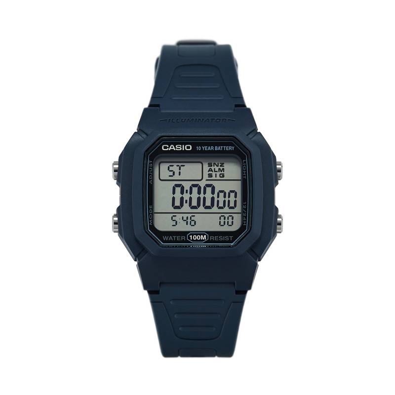 Uhr Casio Digital W-800H-2AVES Dunkelblau von Casio