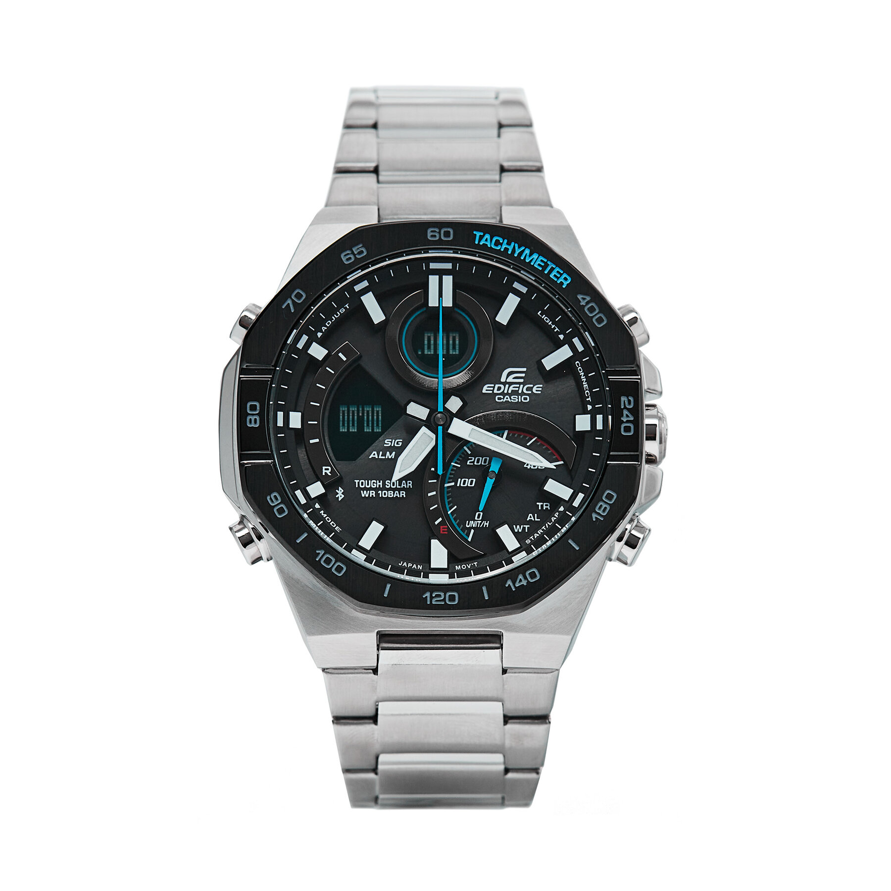 Uhr Casio Edifice Racing ECB-950DB-1AEF Silberfarben von Casio