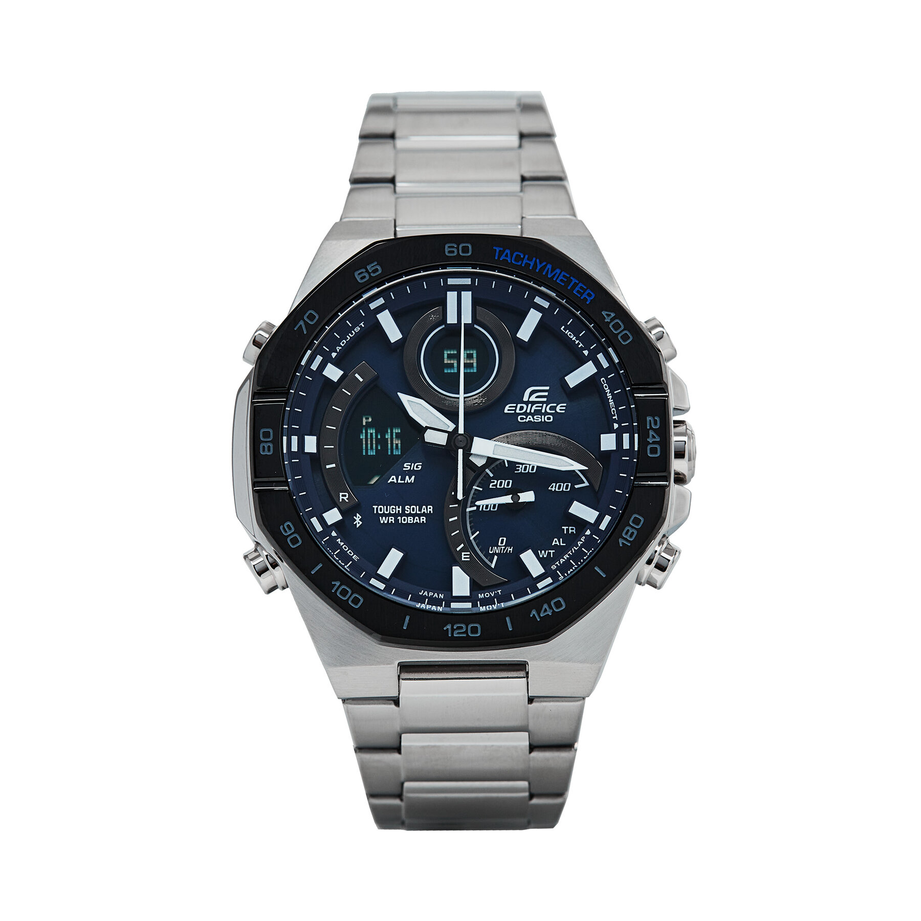 Uhr Casio Edifice Racing ECB-950DB-2AEF Silberfarben von Casio