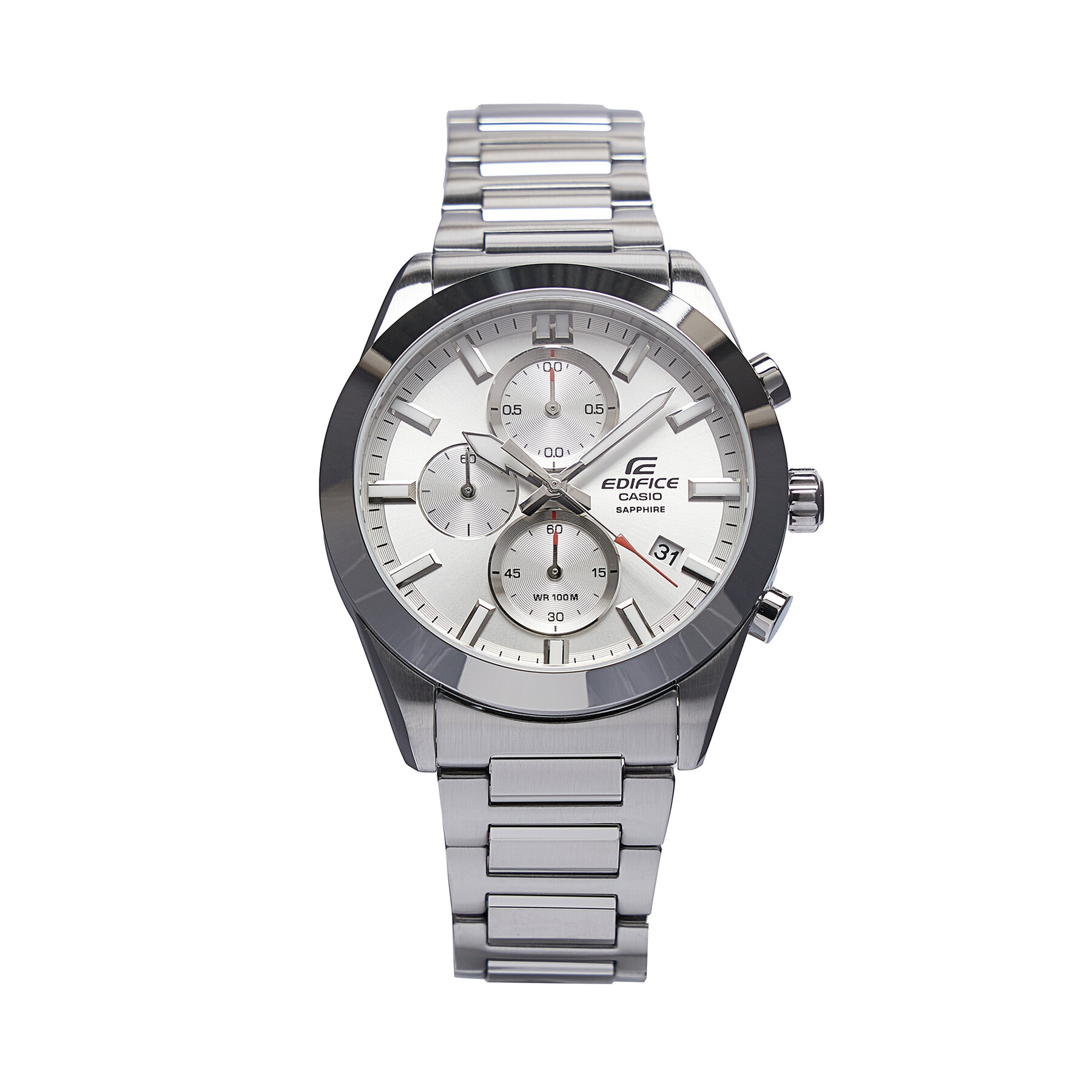 Uhr Casio Edifice Sapphire Chronograph EFB-710D-7AVUEF Silberfarben von Casio