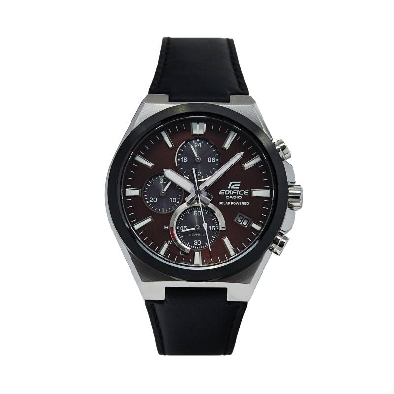 Uhr Casio Edifice Solar Powered Chronograph EFS-S630BL-5AVUEF Schwarz von Casio