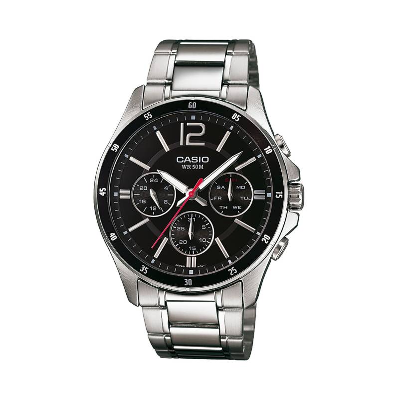 Uhr Casio MTP-1374PD-1AVEF Silberfarben von Casio