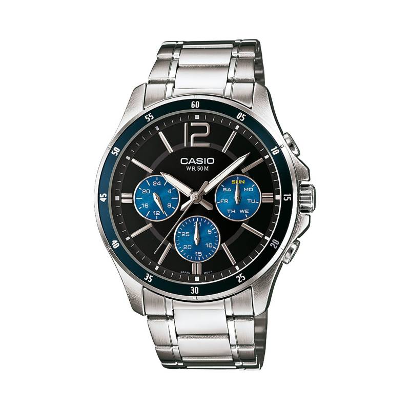 Uhr Casio MTP-1374PD-2AVEF Silberfarben von Casio