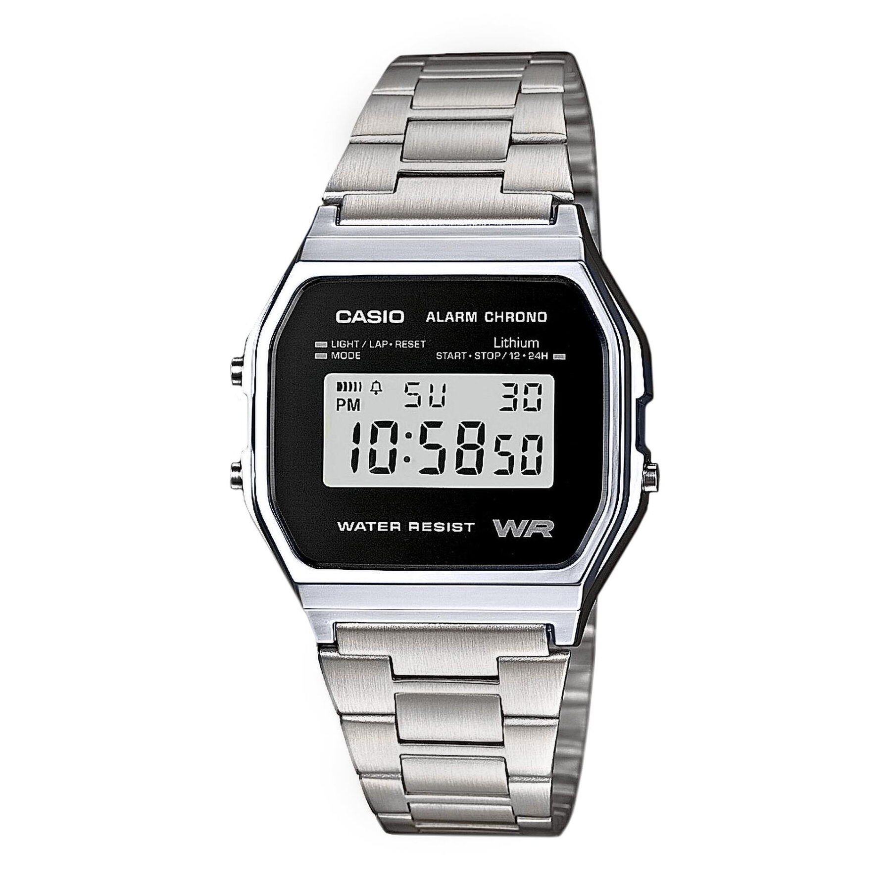 Uhr Casio Vintage A158WEA-1EF Silberfarben Uhr Casio Vintage A158WEA-1EF Silberfarben von Casio