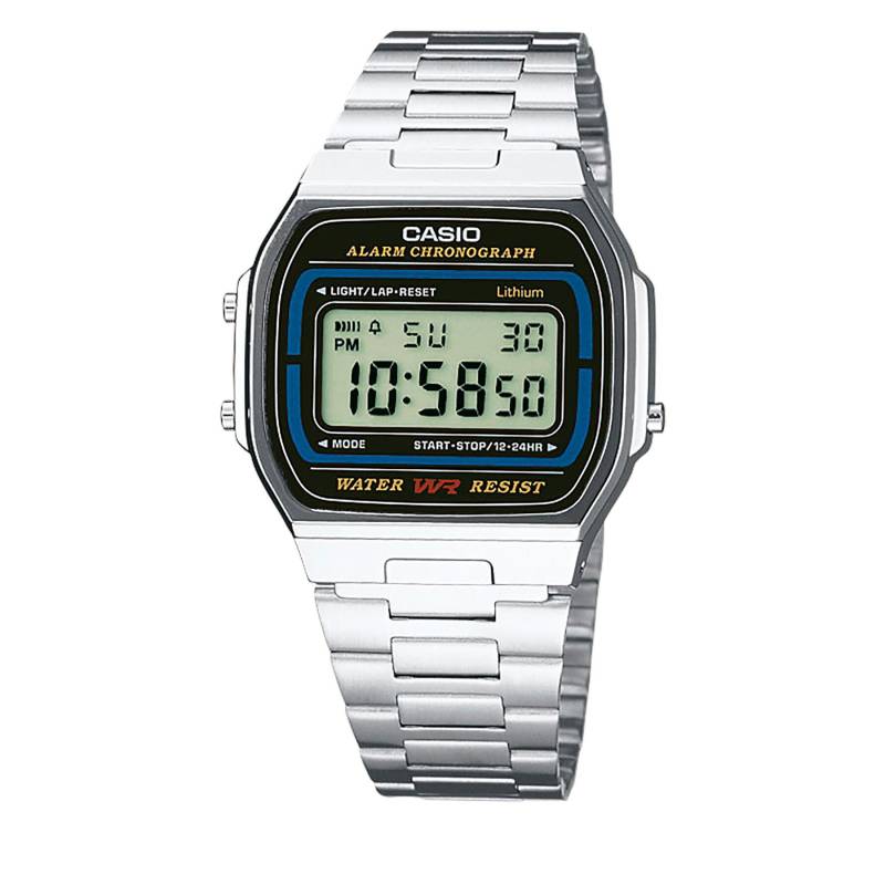 Uhr Casio Vintage A164WA-1VES Silberfarben von Casio