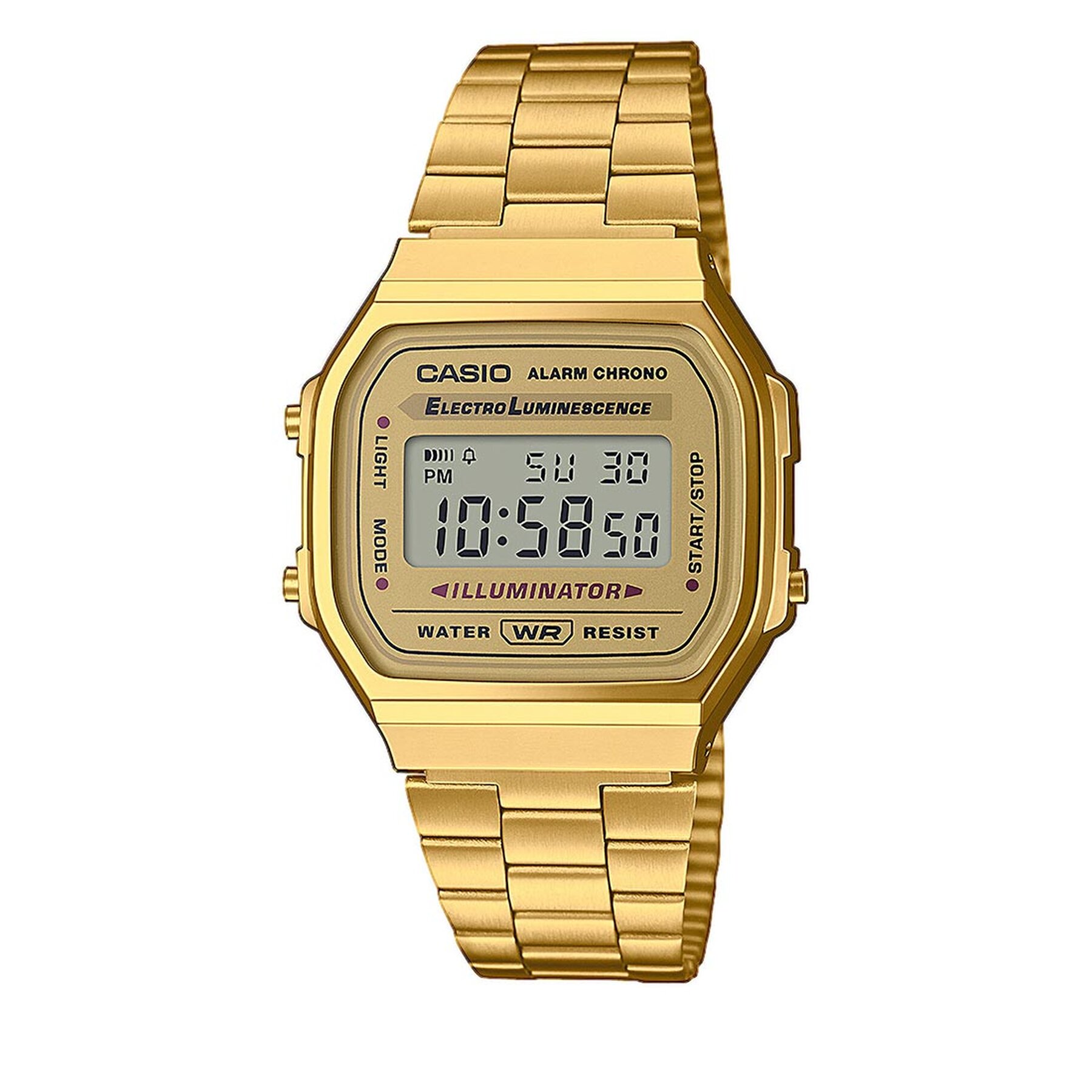 Uhr Casio Vintage A168WG-9EF Goldfarben von Casio