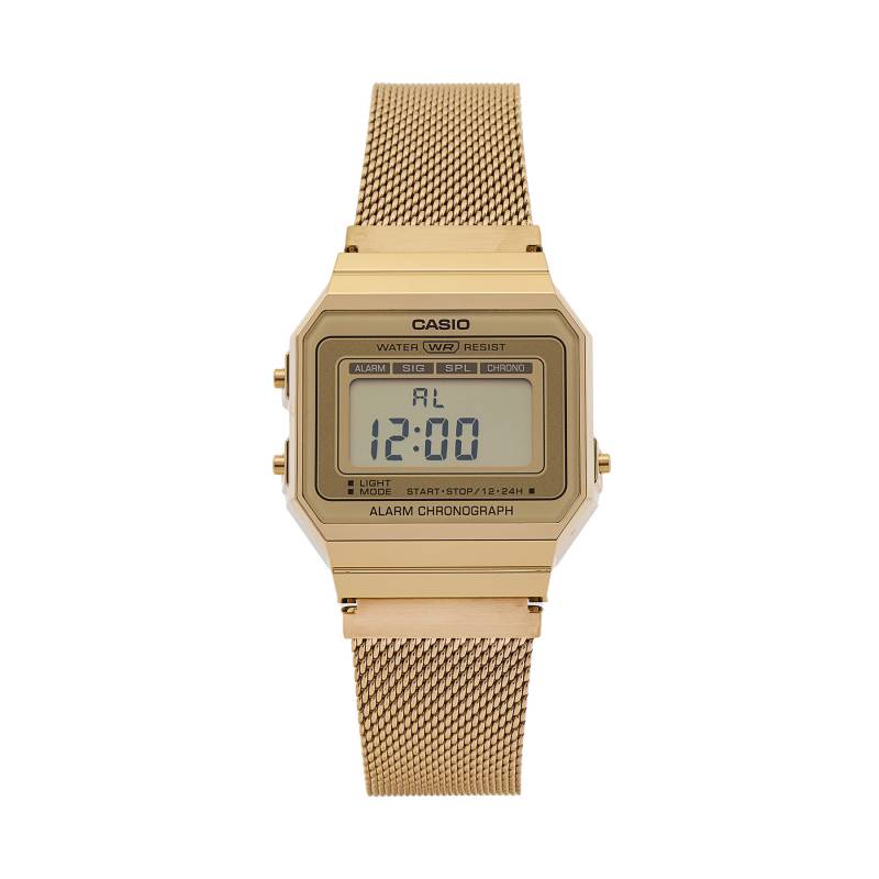 Uhr Casio Vintage A700WEMG-9AEF Goldfarben von Casio