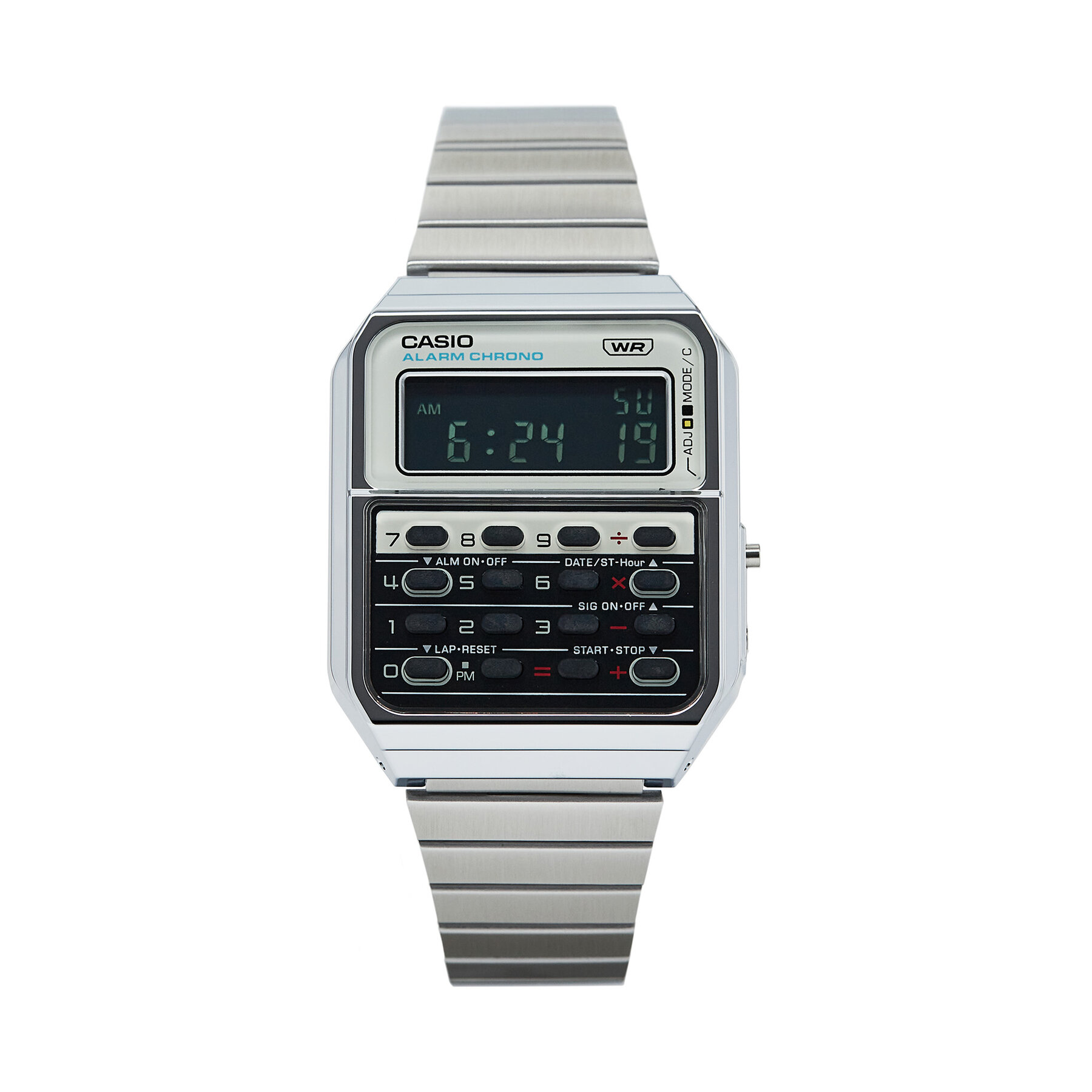 Uhr Casio Vintage CA-500WE-7BEF Silberfarben von Casio