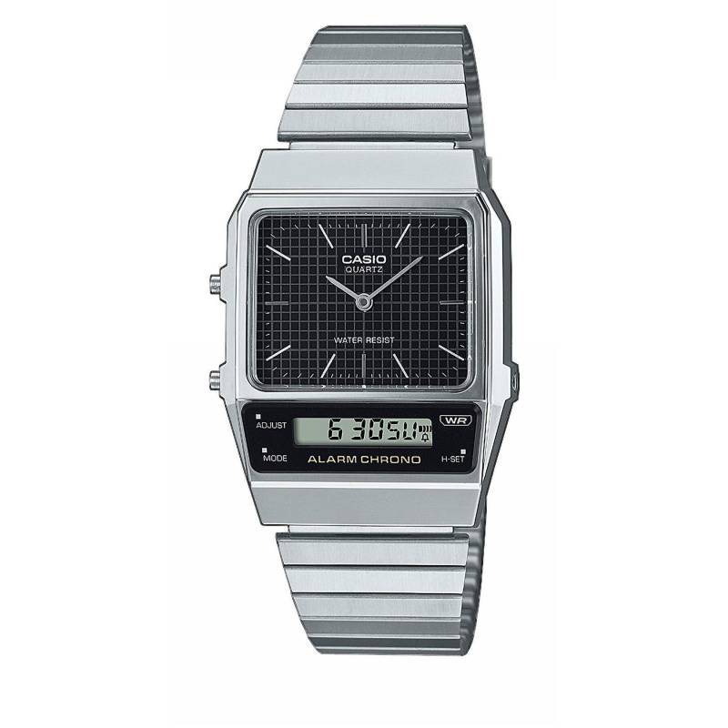 Uhr Casio Vintage Classic AQ-800E -1AEF Silberfarben von Casio