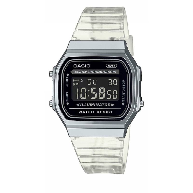 Uhr Casio Vintage Digital A168XES-1BEF Weiß von Casio