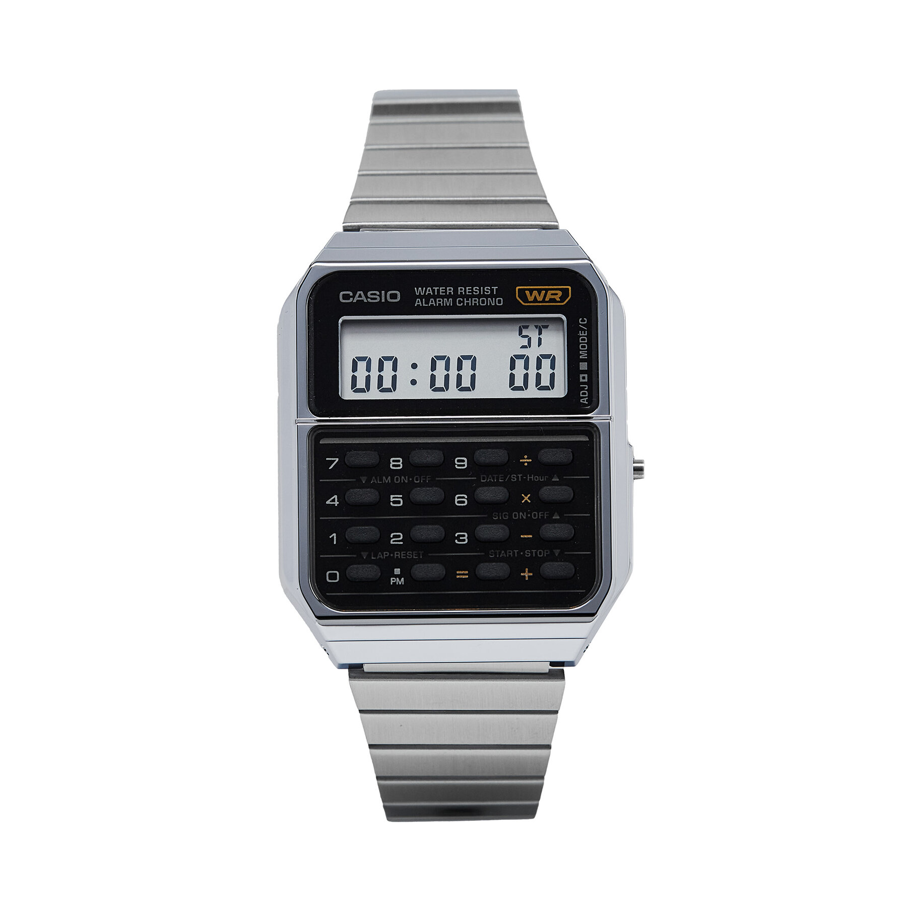 Uhr Casio Vintage Edgy CA-500WE-1AEF Silberfarben von Casio