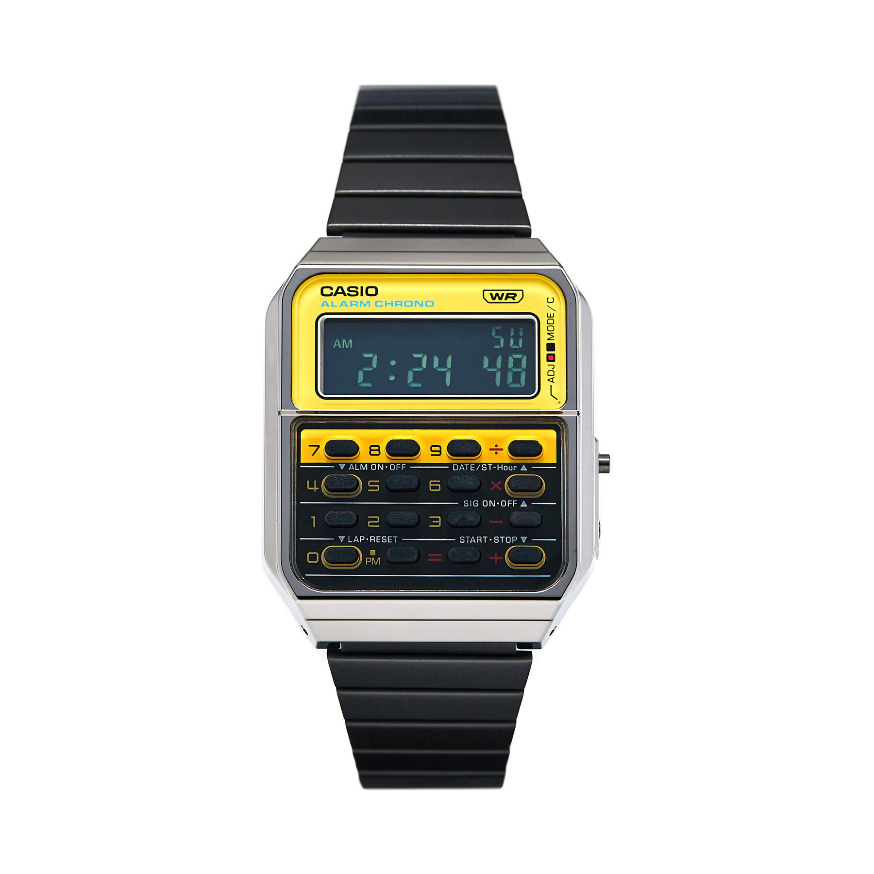 Uhr Casio Vintage Edgy CA-500WEGG-9BEF Schwarz von Casio