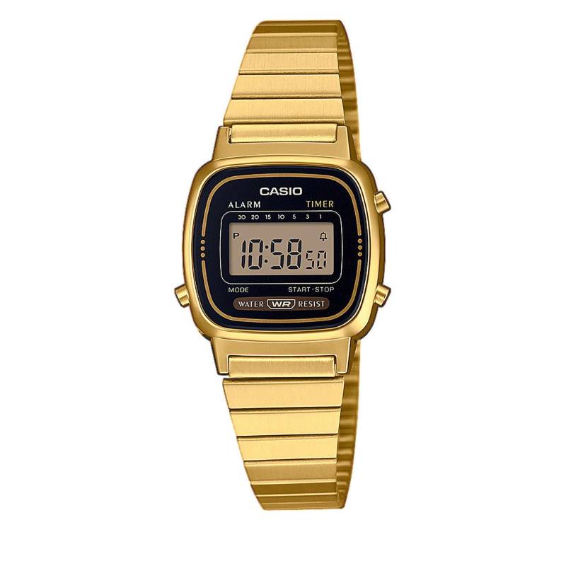 Uhr Casio Vintage LA670WEGA-1EF Goldfarben von Casio