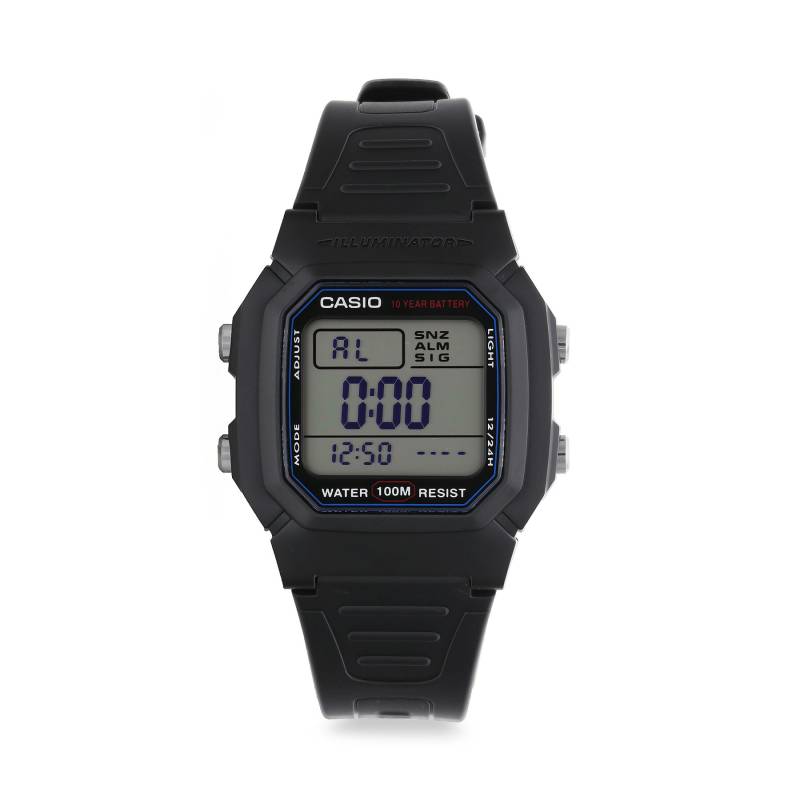 Uhr Casio W-800H-1AVEF Schwarz von Casio