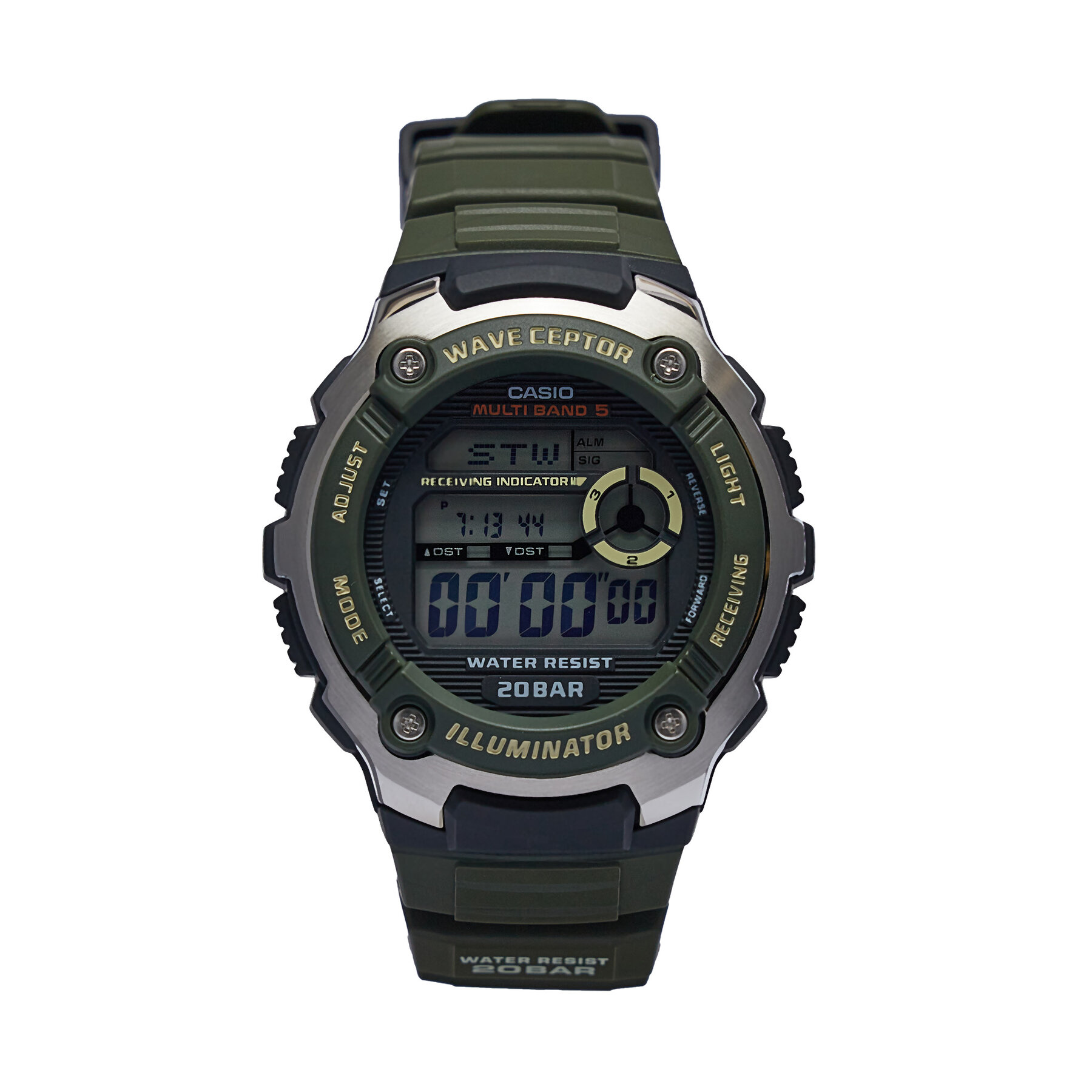 Uhr Casio Waveceptor WV-200R-3AEF Grün von Casio