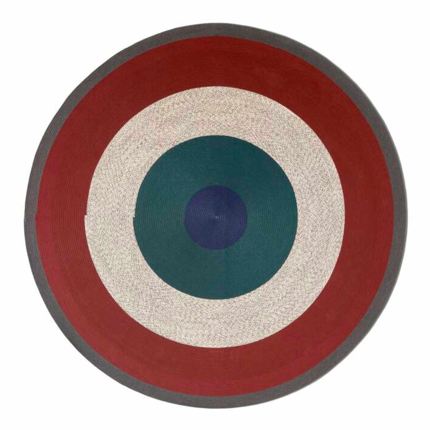 Circus Carpet 061 Teppich, Grösse ø 200 cm, Farbe blau mit grauem rand Circus Carpet 061 Teppich, Grösse ø 200 cm, Farbe blau mit grauem rand von Cassina