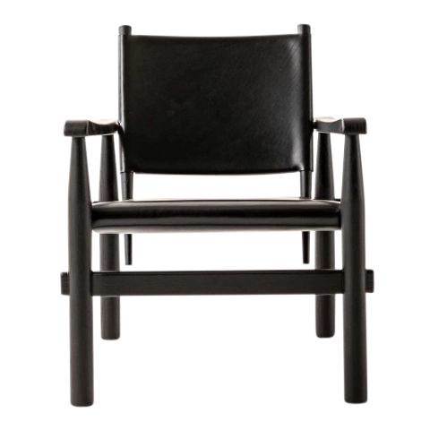 Doron Hotel 533 Kernleder-Sessel, Gestell eiche, schwarz gebeizt, Kernleder nero 1t Doron Hotel 533 Kernleder-Sessel, Gestell eiche, schwarz gebeizt, Kernleder nero 1t von Cassina