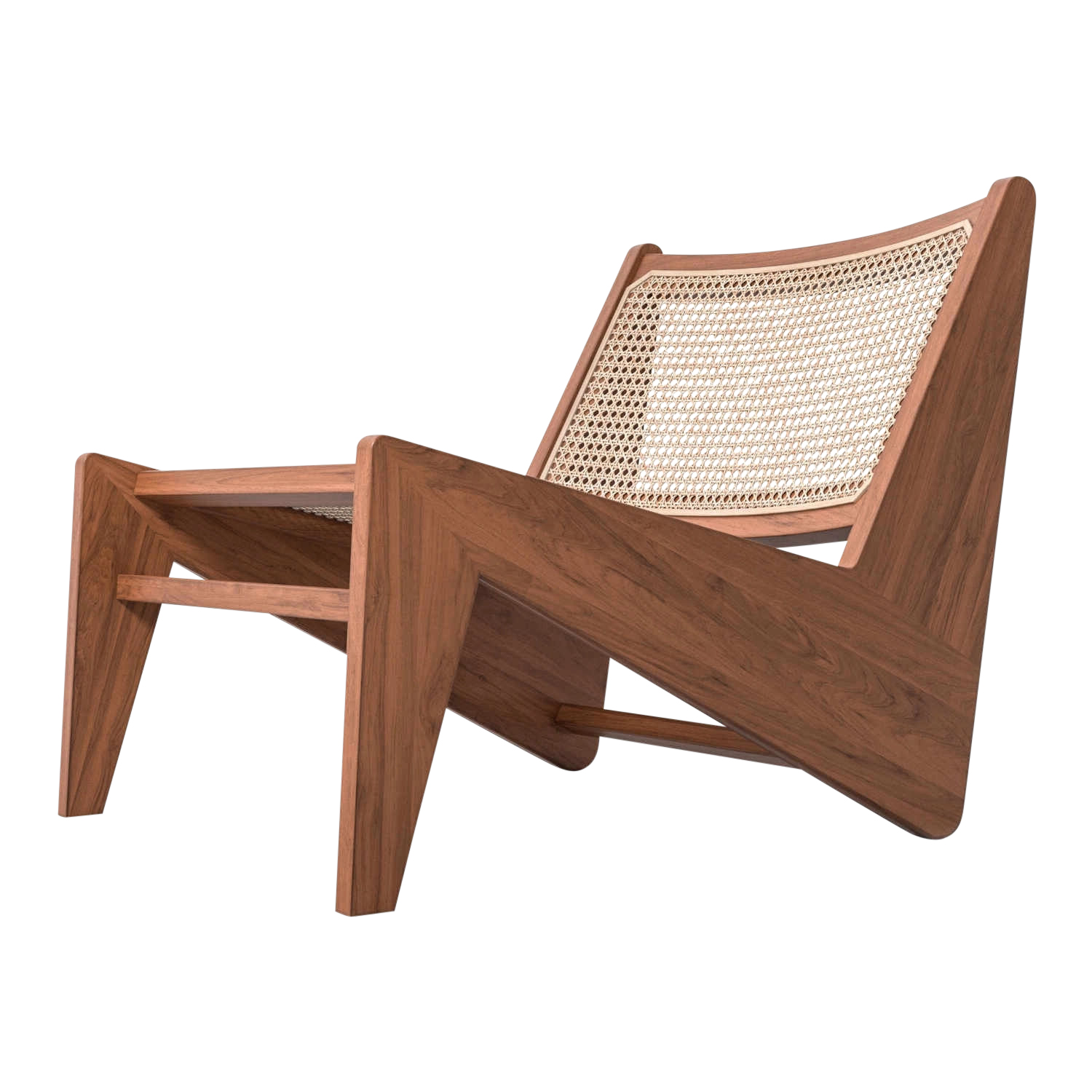 Kangaroo 058 Sessel, Gestell eiche, dunkel-nussbaum gebeizt Kangaroo 058 Sessel, Gestell eiche, dunkel-nussbaum gebeizt von Cassina