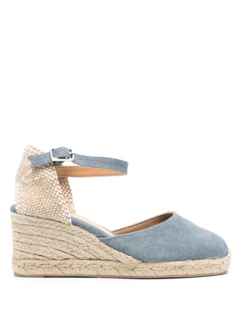 Castañer 70mm Carol espadrilles - Blue von Castañer