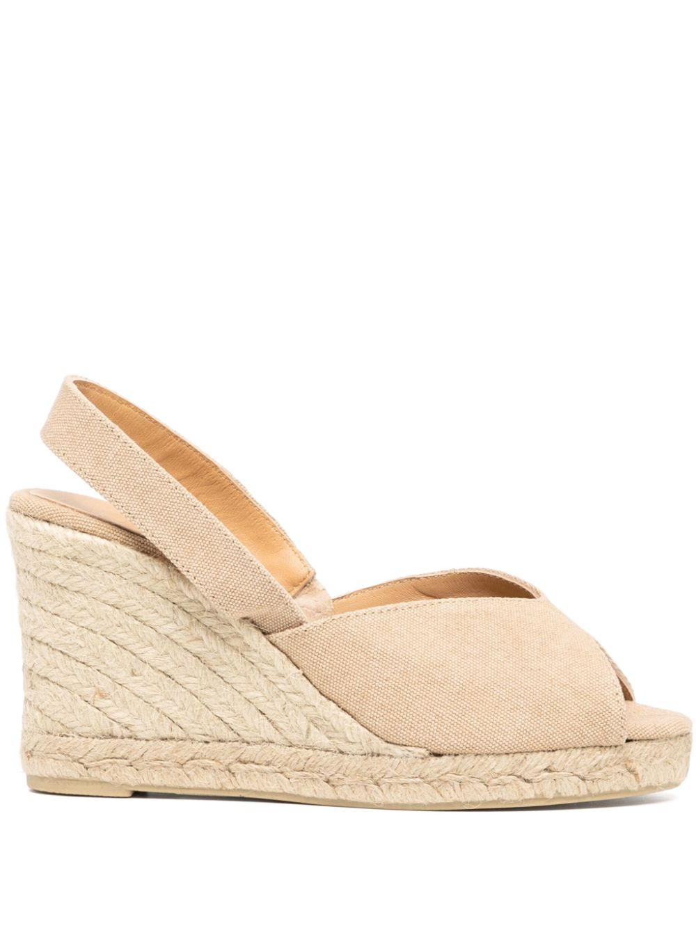 Castañer 80mm Brisa wedge - Neutrals von Castañer