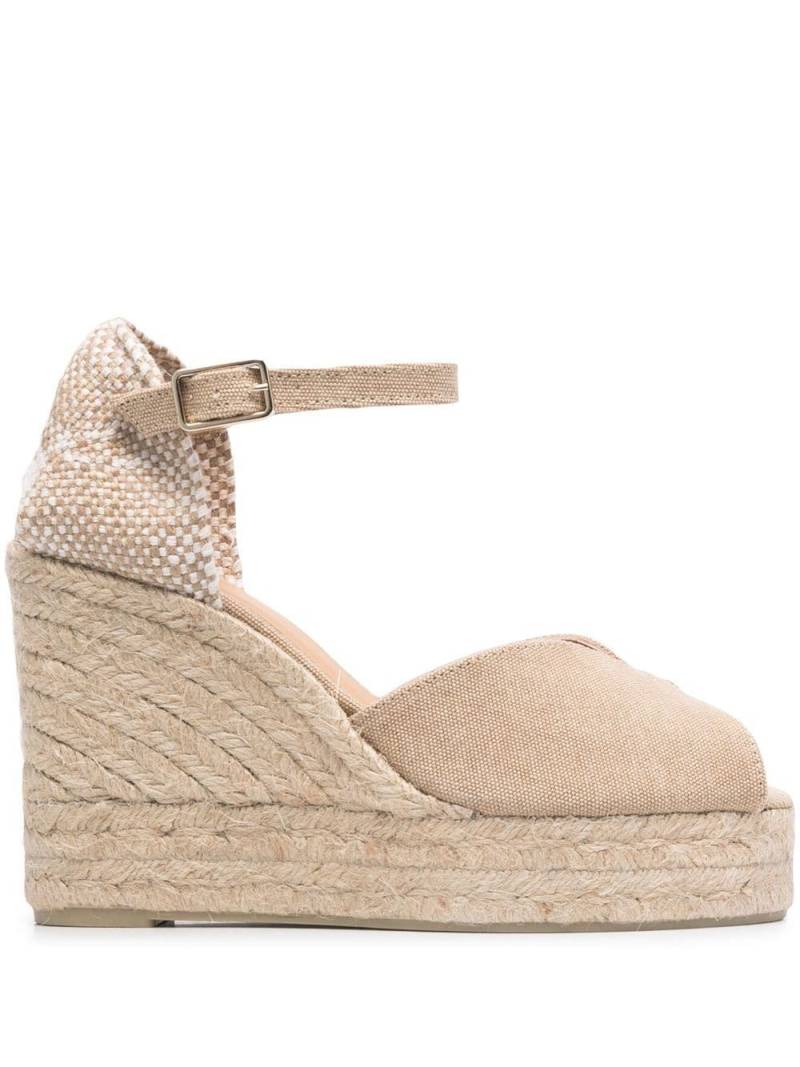 Castañer Bianca 115mm espadrilles - Neutrals von Castañer