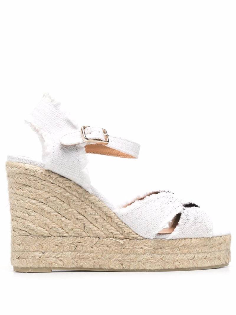 Castañer Bromelia wedge espadrilles - White von Castañer