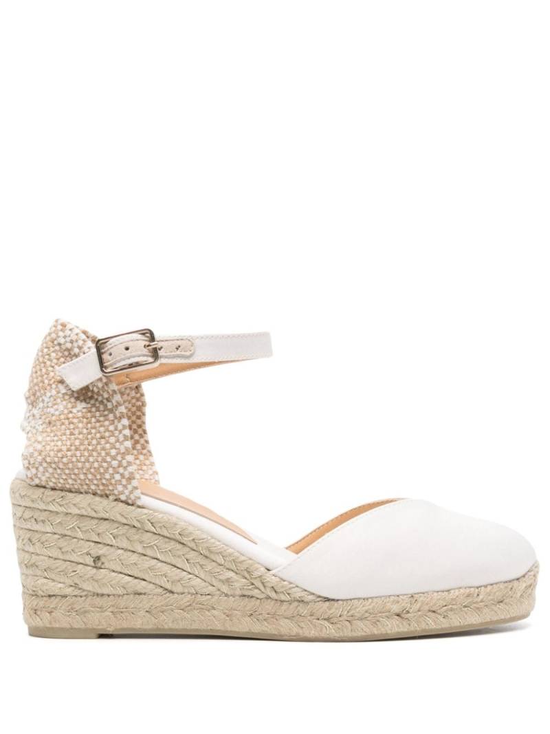 Castañer Chiarita 60mm wedge espadrilles - White von Castañer