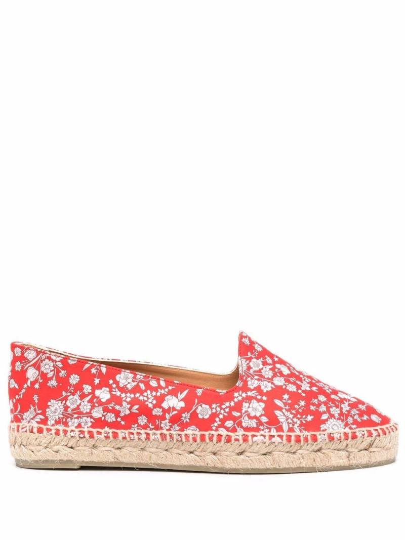 Castañer Joana floral-print espadrilles - Red von Castañer