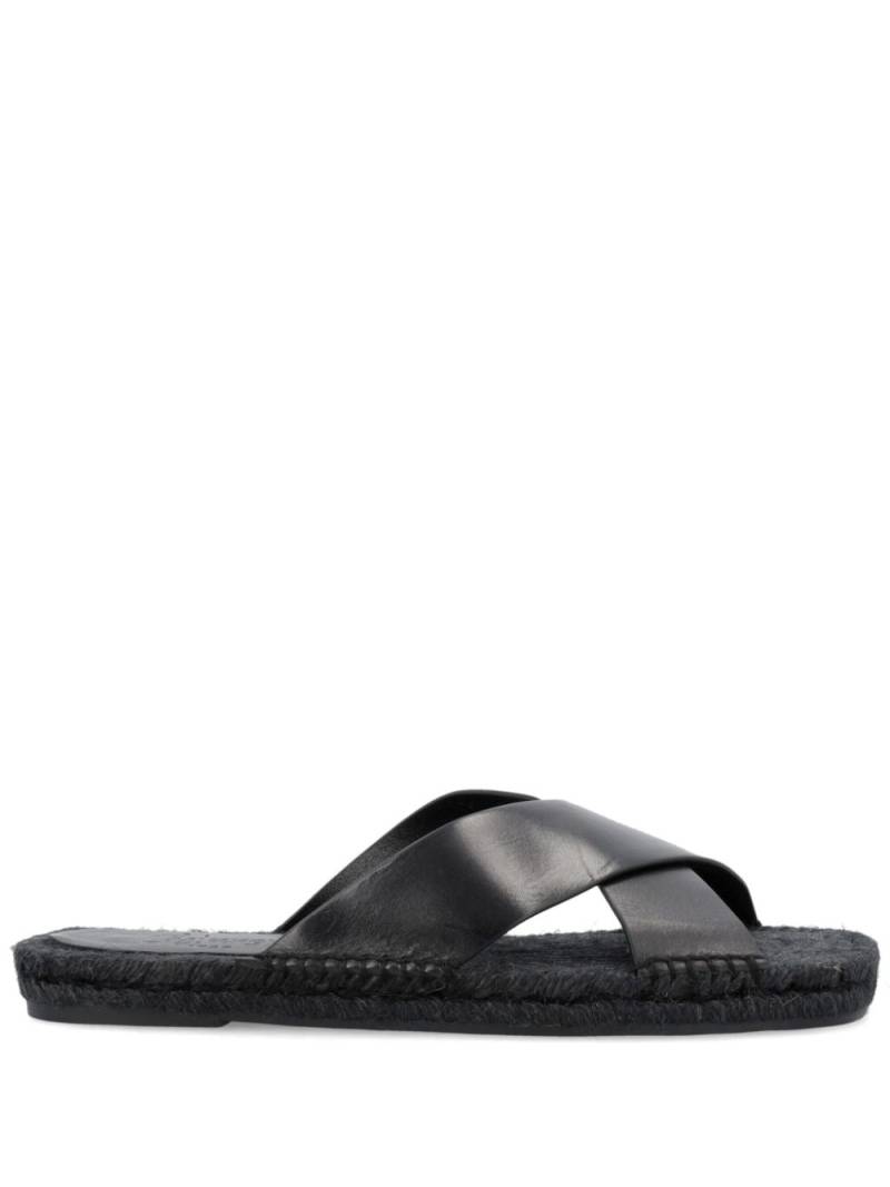 Castañer Kevin leather sandals - Black von Castañer