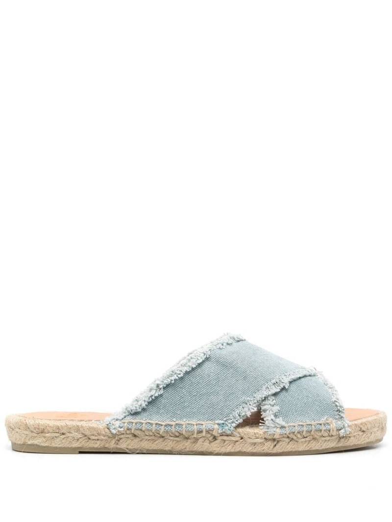 Castañer Palmera open-toe espadrilles - Blue von Castañer