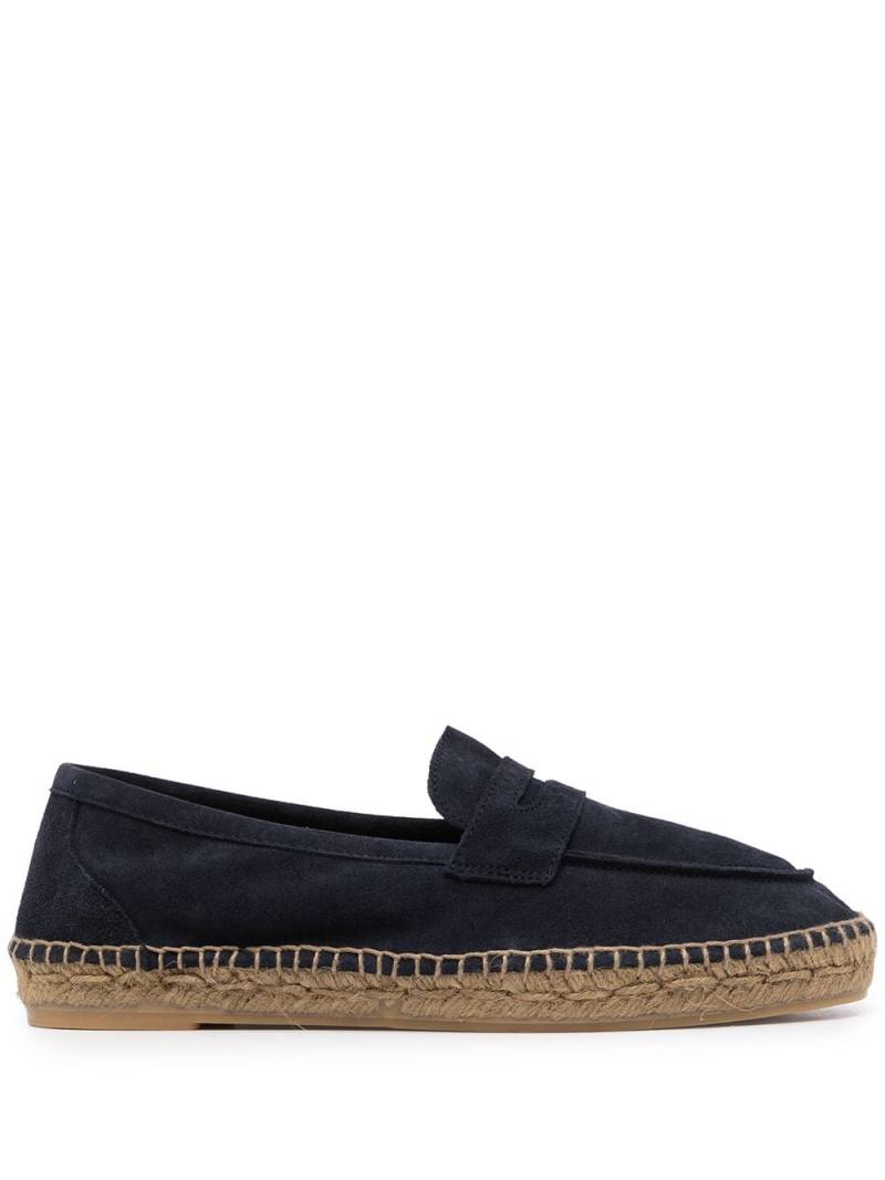 Castañer Penny loafer espadrilles - Blue von Castañer