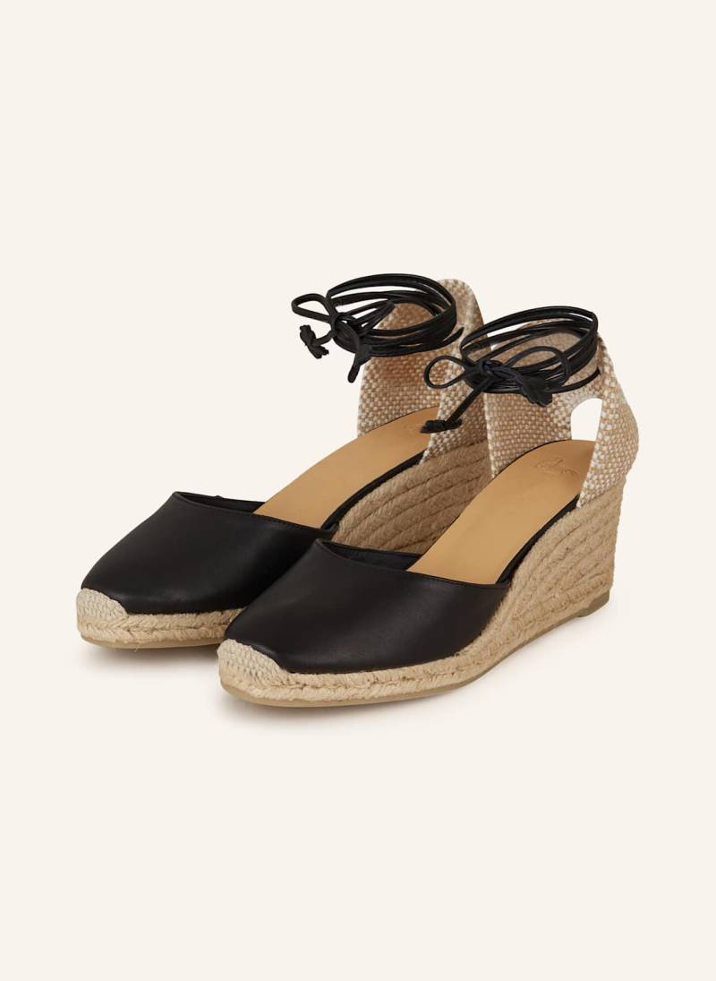 Castaner Wedges Carina schwarz von Castaner