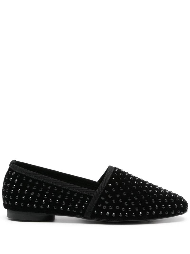 Castañer rhinestone-embellished ballet flats - Black von Castañer