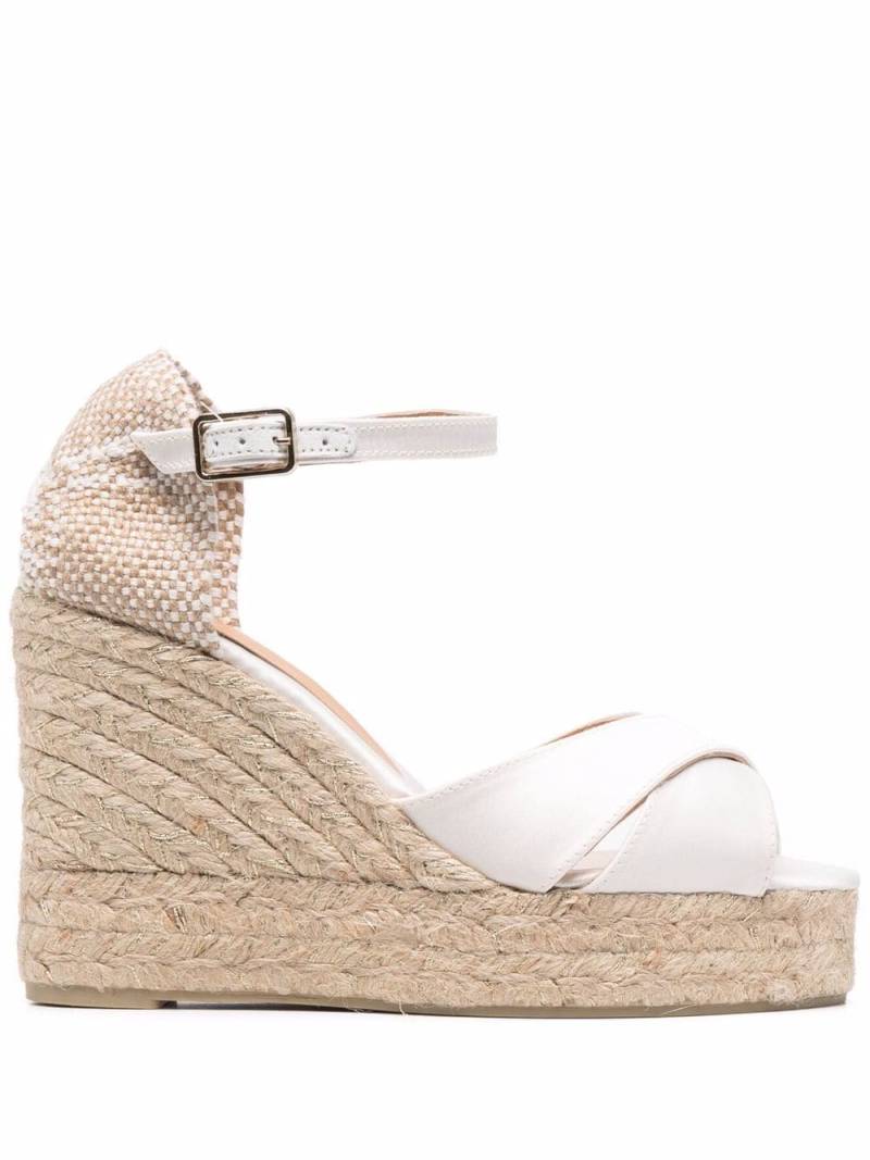 Castañer wedge espadrille sandals - Neutrals von Castañer