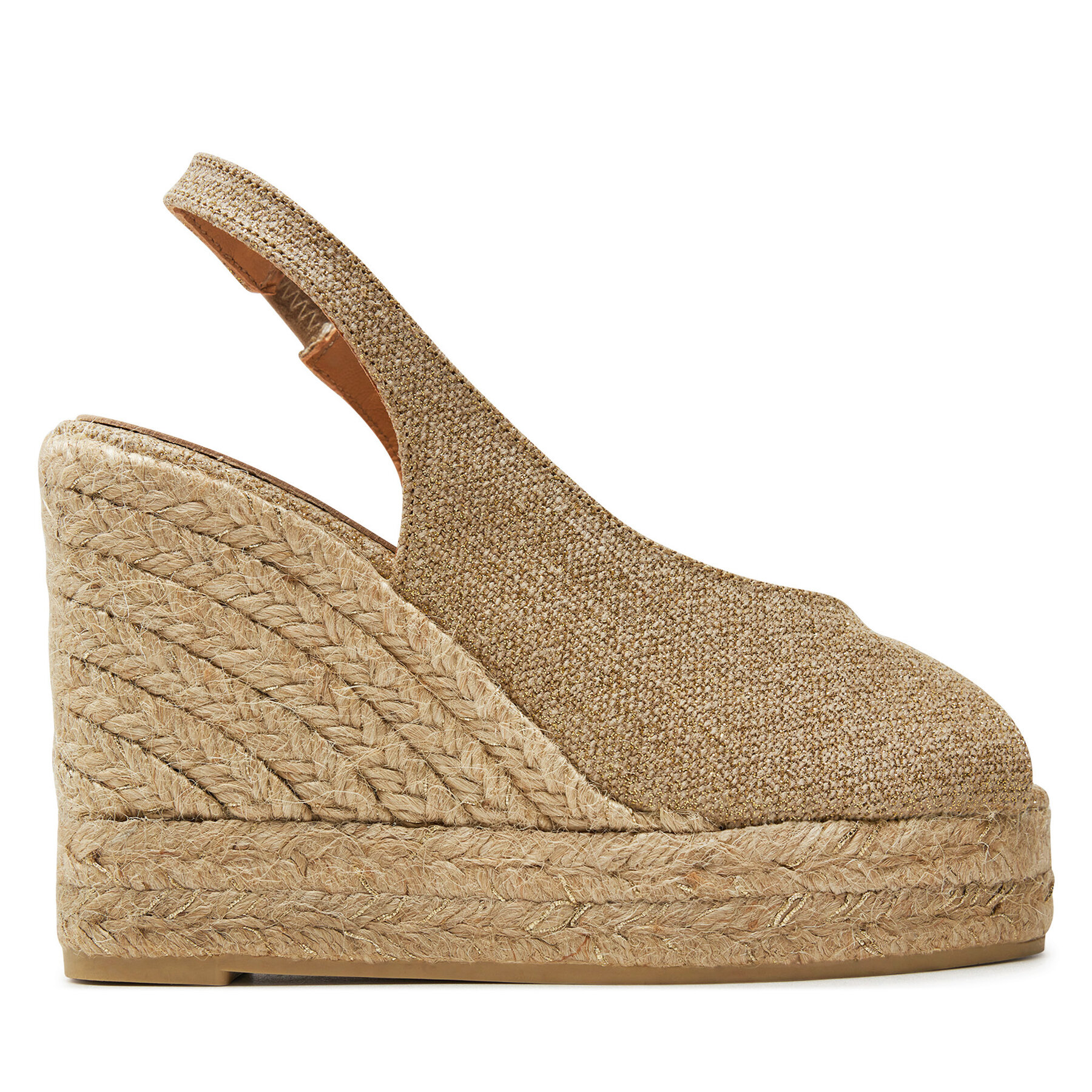 Espadrilles Castañer Barbara/8Ed/032 023409 Goldfarben Espadrilles Castañer Barbara/8Ed/032 023409 Goldfarben von Castañer