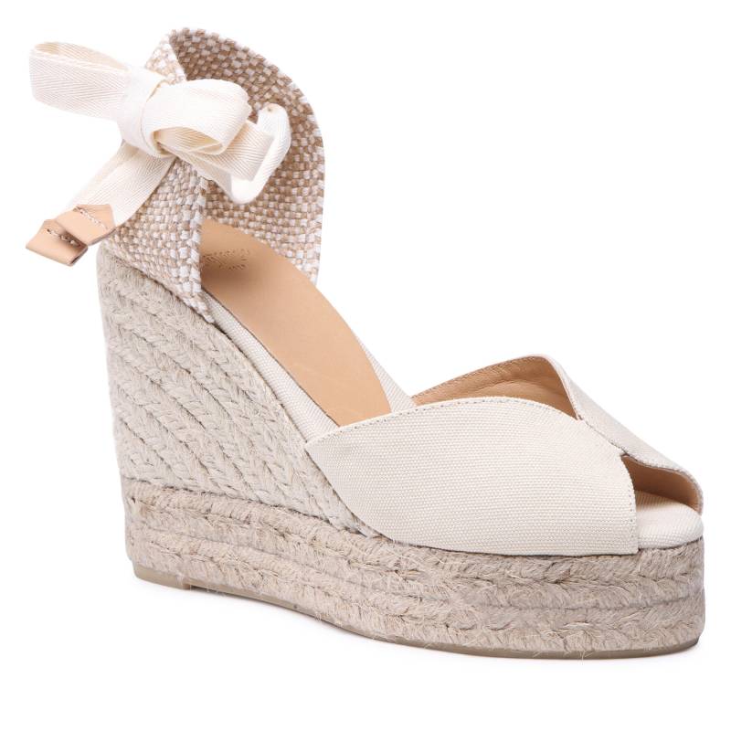 Espadrilles Castañer Bilina/8ed/001 023004-203 Weiß von Castañer